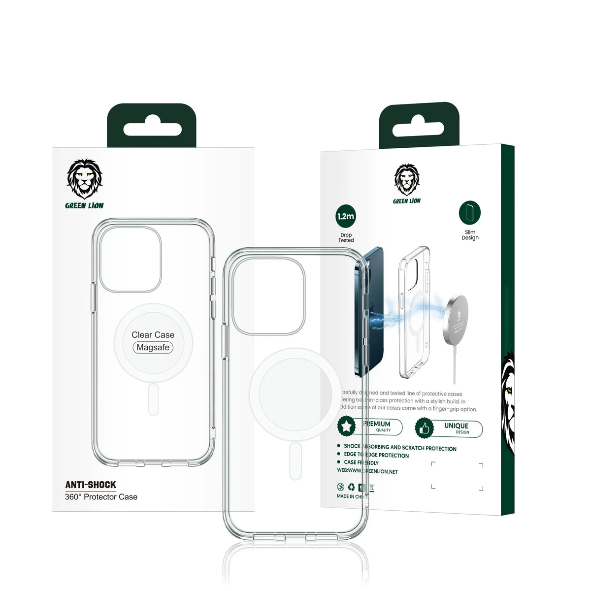 Green Lion Mag Safe Crystal Clear – image 5