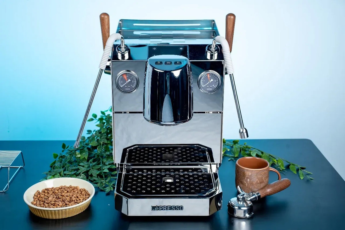 LePresso Commercial Corazzato 9 Bar Coffee Machine with Italian Rotary Pump Silver – image 7