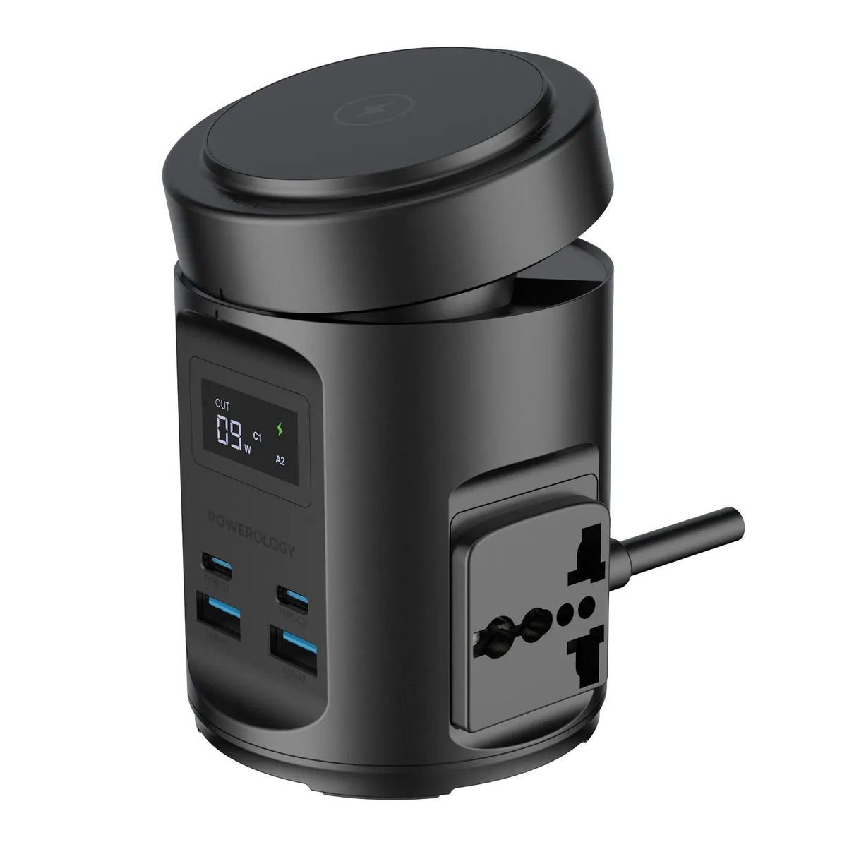 Powerology MagSafe Power Hub USB C Power Delivery and USB A QC 3 0 – image 3