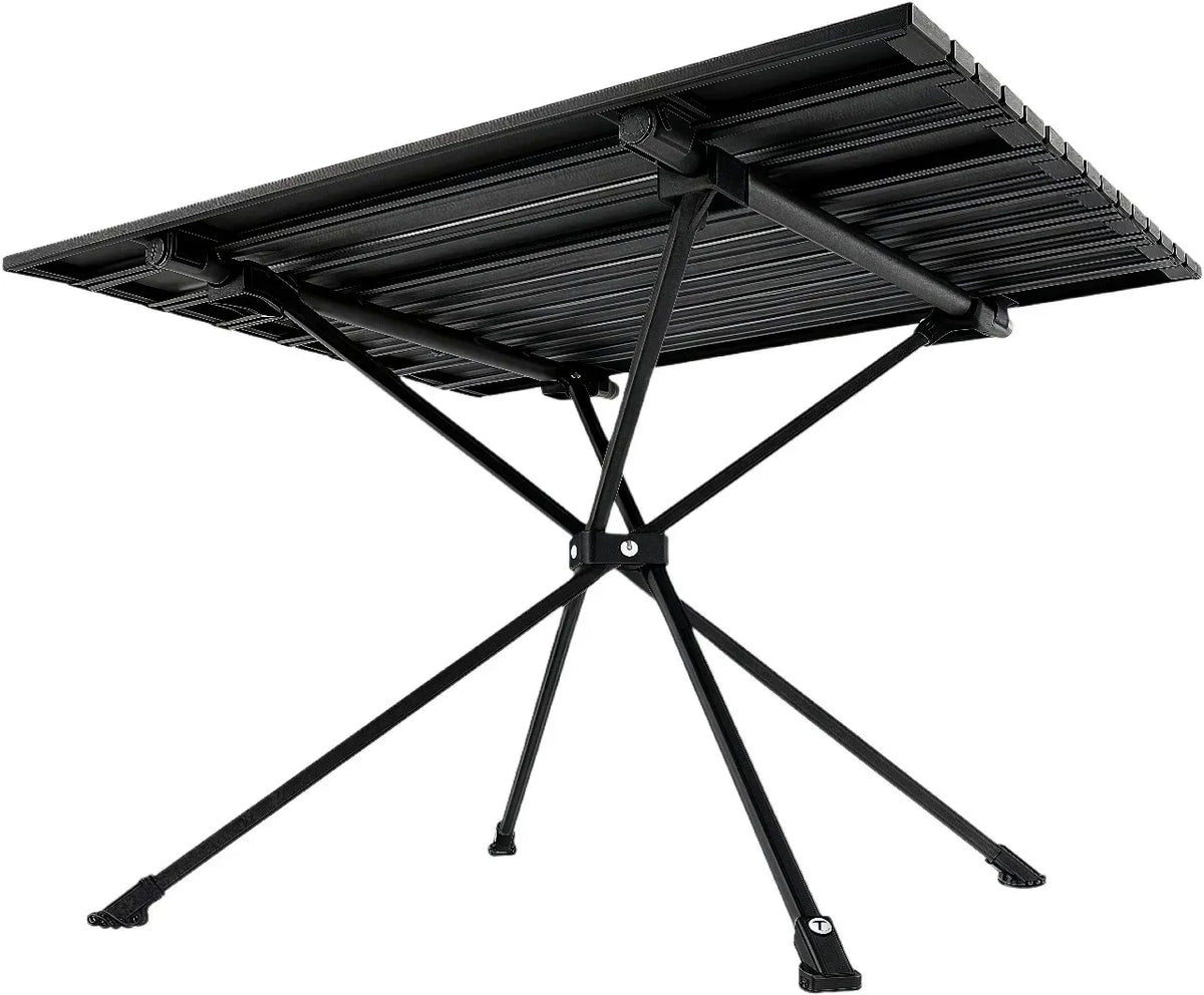 Green Lion Camp T2 Foldable Camping Table Black – image 2
