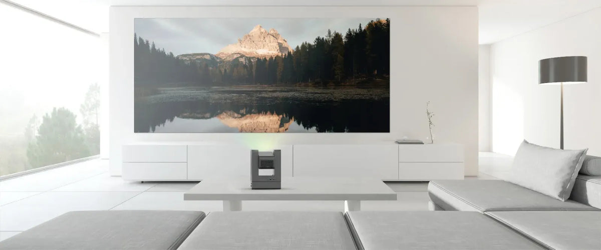 Powerology Visionarc Portable Smart Projector Gray – image 3