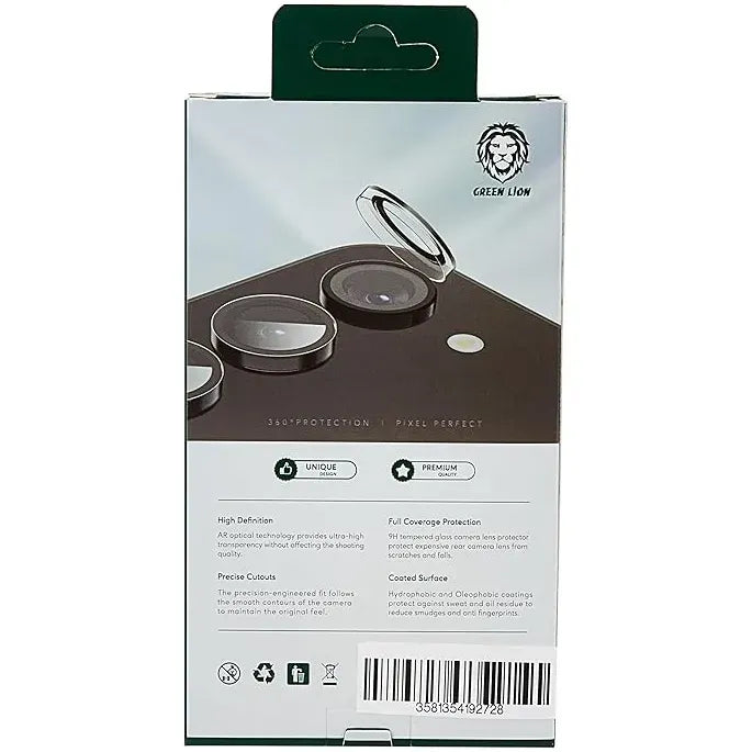 Green Lion Camera Lens Armor with Ar Optic Tech for Samsung S23 S23 Plus HD Clarity Clear – image 7