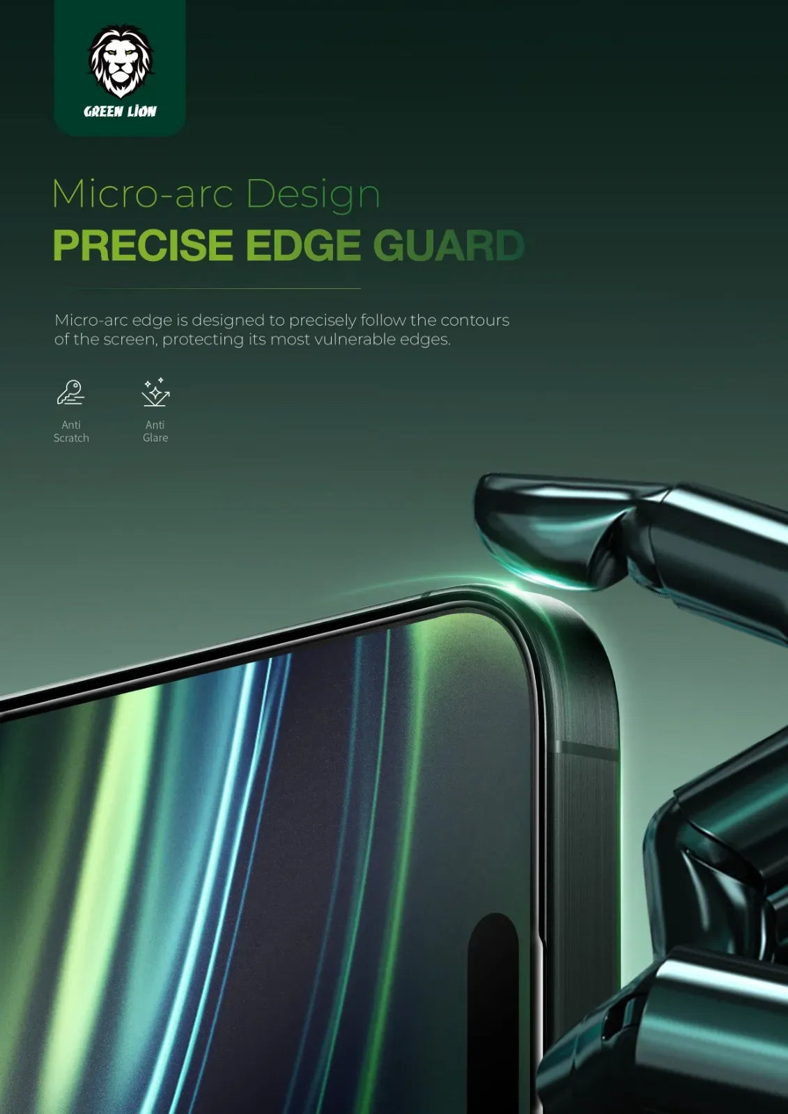 Green Lion Diego Pet Privacy Screen Protector - Black Edge/Privacy – image 5