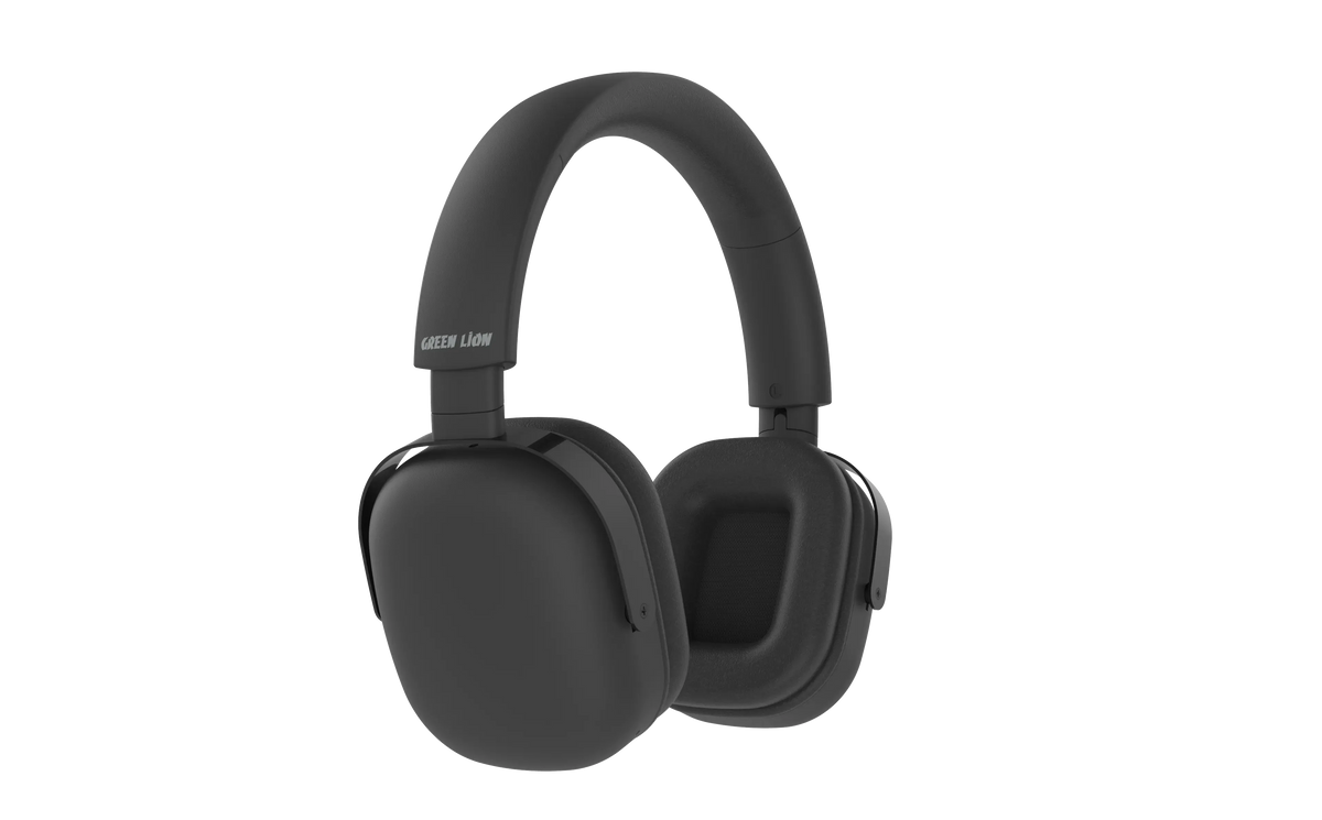 Green Lion ECHOANCZero Sound.Zero Noise Headphone - Black