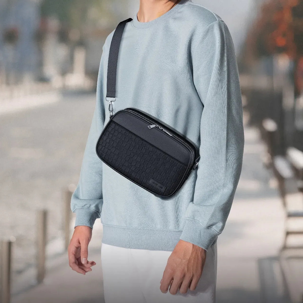 Green Lion Airo Crossbody Bag Black – image 4