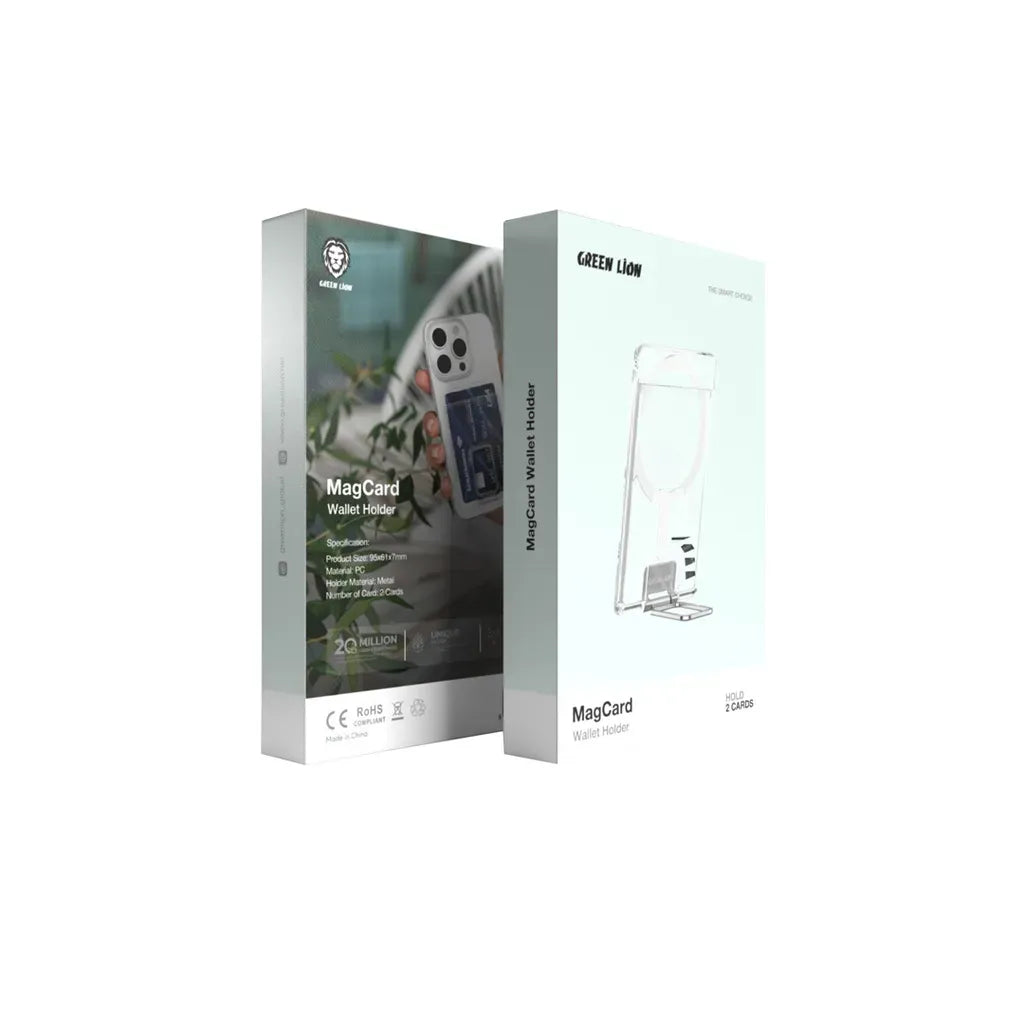 Green Lion Mag Card Wallet Holder - Titanium – image 2