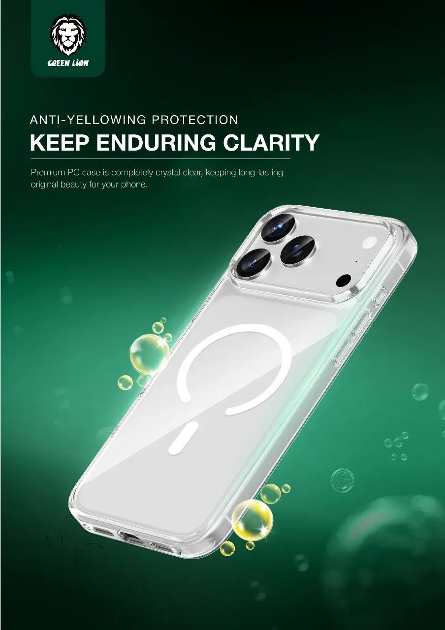 Green Lion Mag Safe Crystal Clear – image 2