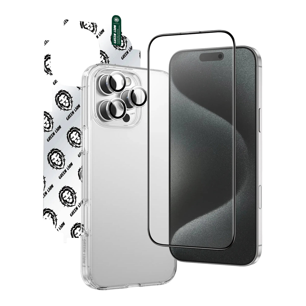 Green Lion 4 In 1 Defender Pack - Transparent – image 7