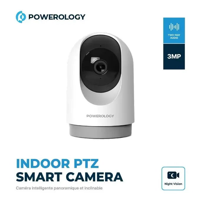 Powerology Indoor Ptz Smart Camera White – image 3