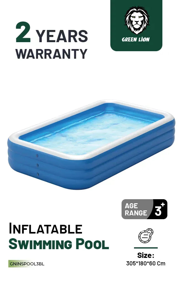 Green Lion Inflatable Swimming Pool - Blue – image 5