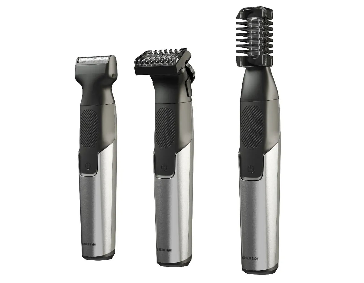 Green Lion 3 in 1 Expert Hair Trimmer Shaver Gray – image 14