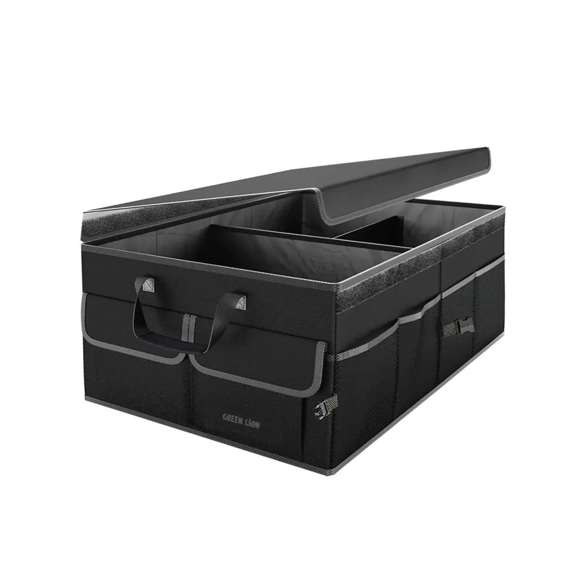 Green Lion Car Trunk Organizer 57l Black – image 4