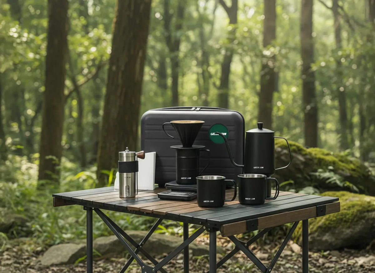 Green Lion V-60 PRO 7 in 1 Coffee Maker Set - Black – image 4