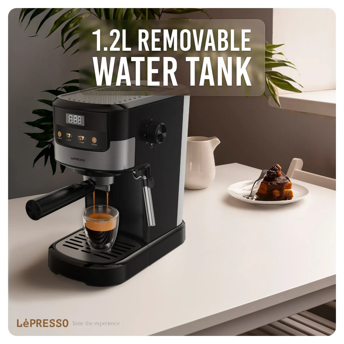 LePresso Suprema Espresso Machine Black – image 14