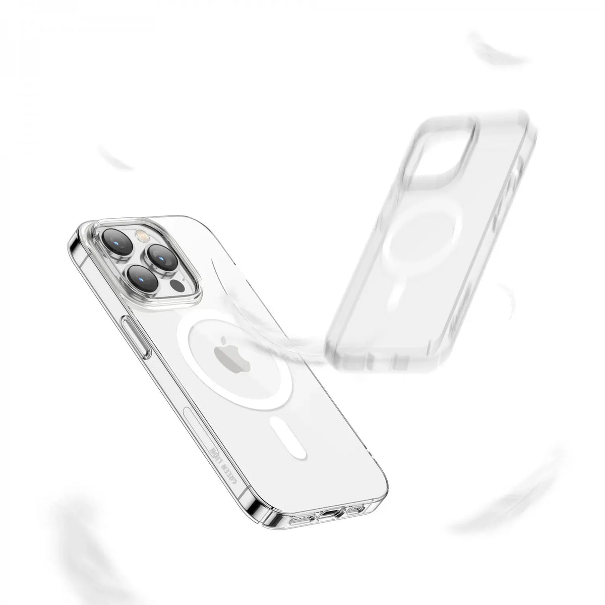 Green Lion Mag Safe Delgado Case - Clear