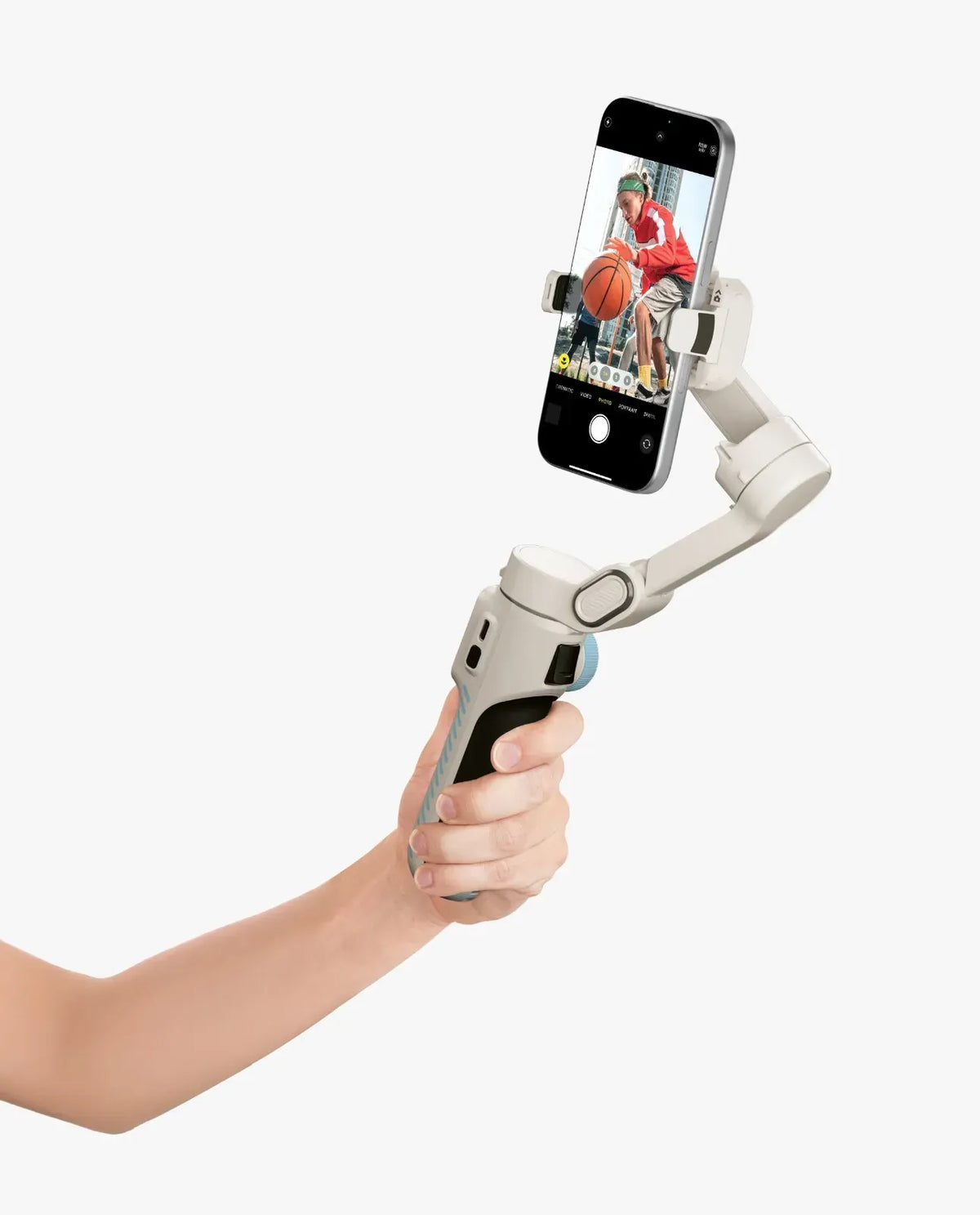 Powerology Magwave 3 Axis Magnetic Smart Phone Gimbal White – image 2