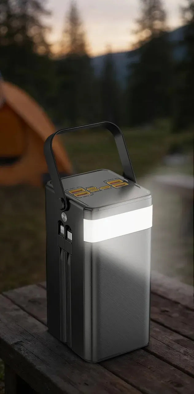 Green Lion Solar X 60000mAh Power Bank PD 20w Black – image 5