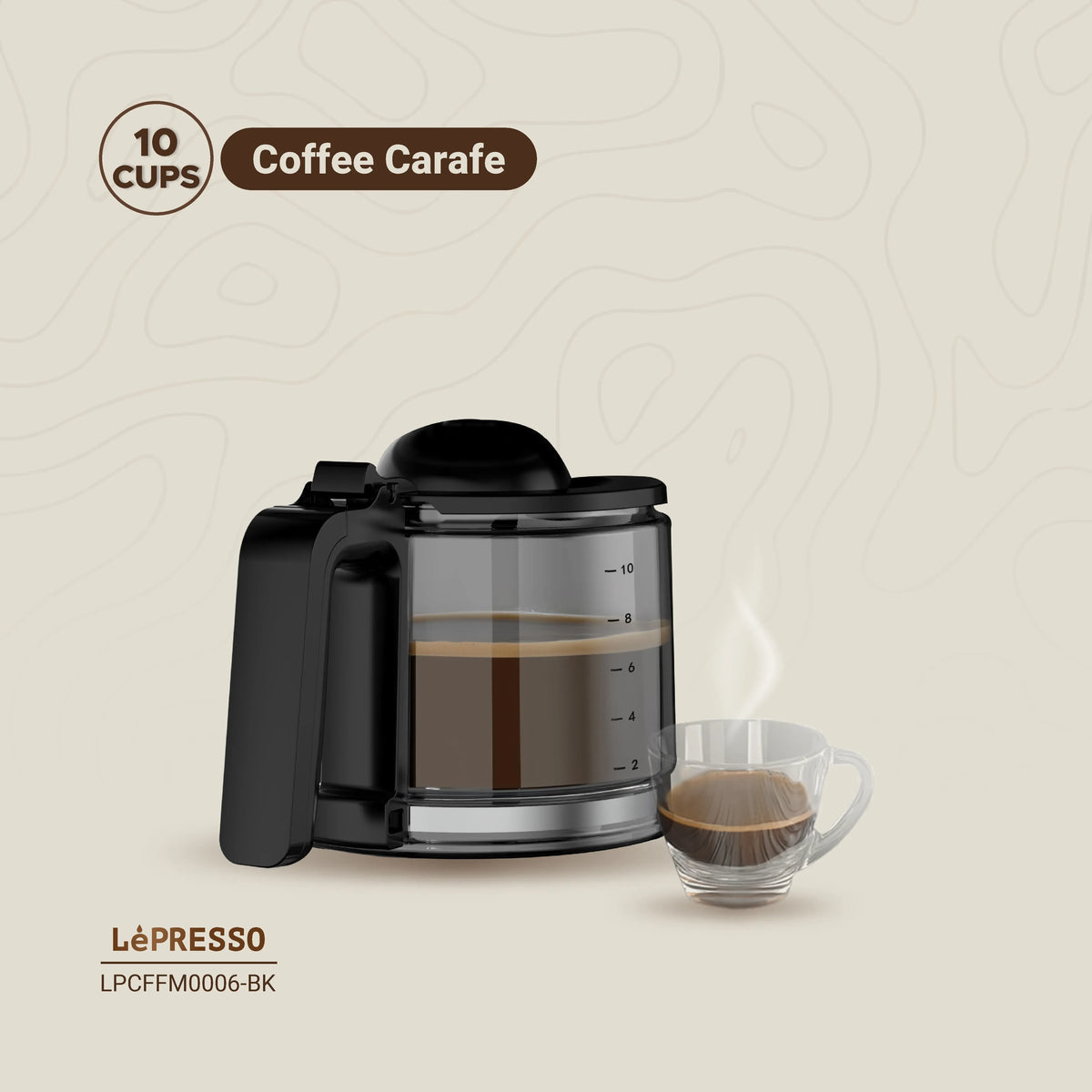 LePresso Rich Brew Coffee Machine Interactive Touch Display Black – image 11