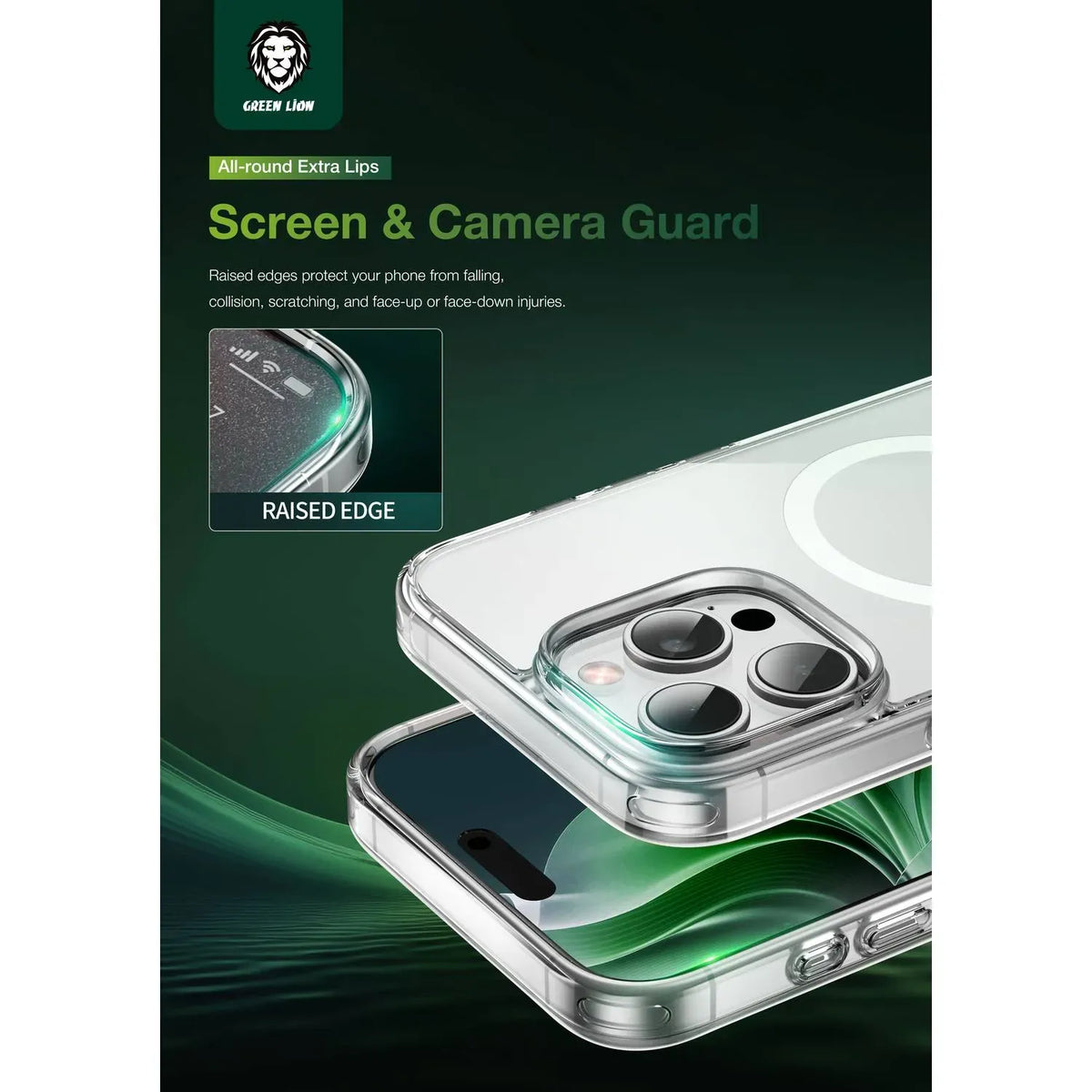 Green Lion Mag Safe Crystal Clear – image 8