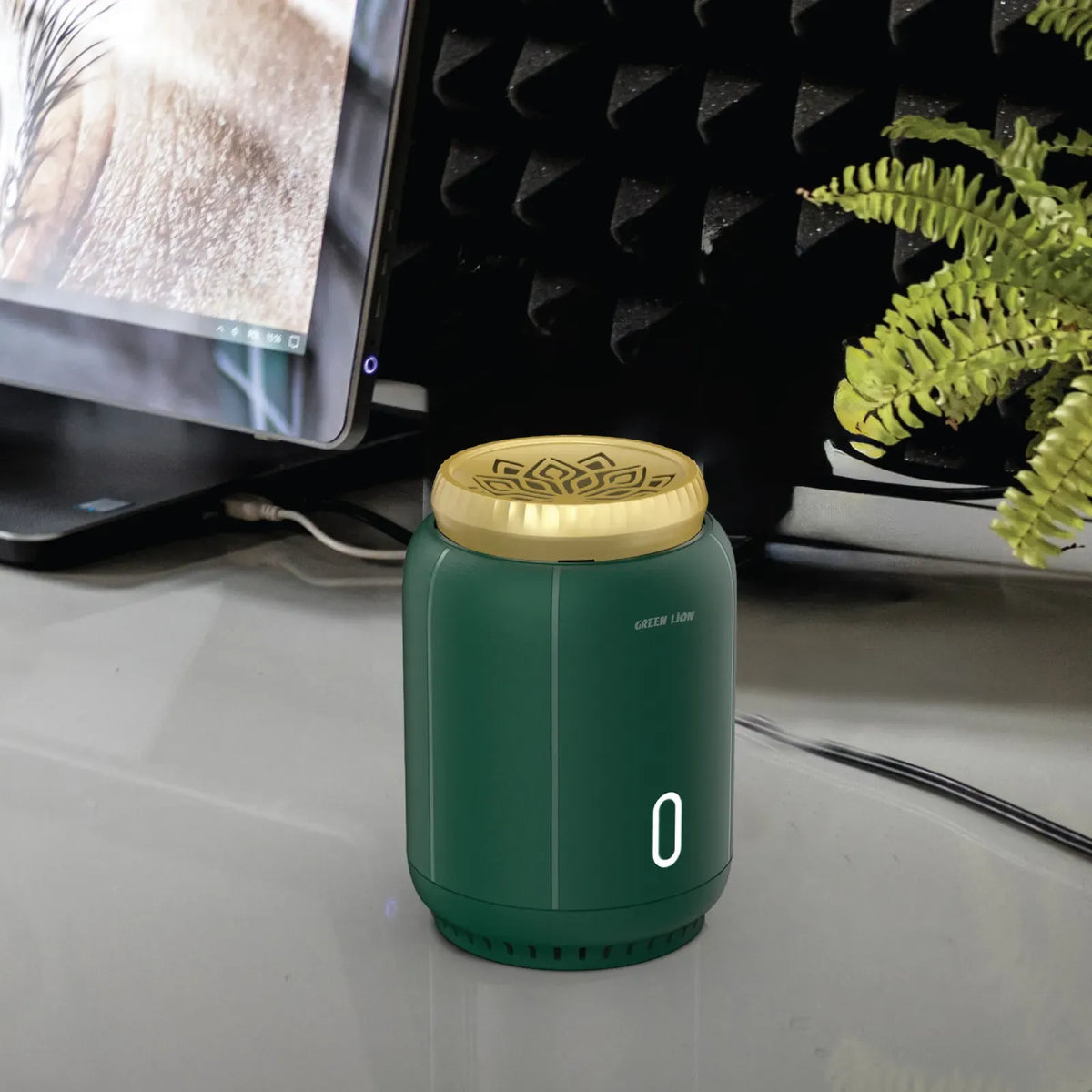 Green Lion Ember Bakhour Burner – image 2