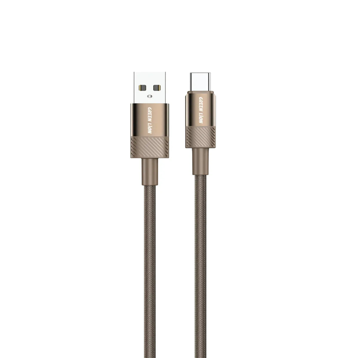 Green Lion Desert Spark Cable USB A to USB C 15w Desert Titanium – image 2