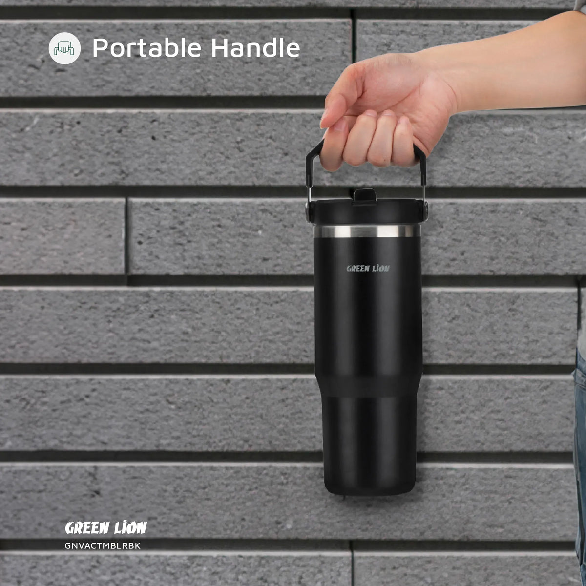 Green Lion Vacuum Tumbler 900 ml - Black – image 9