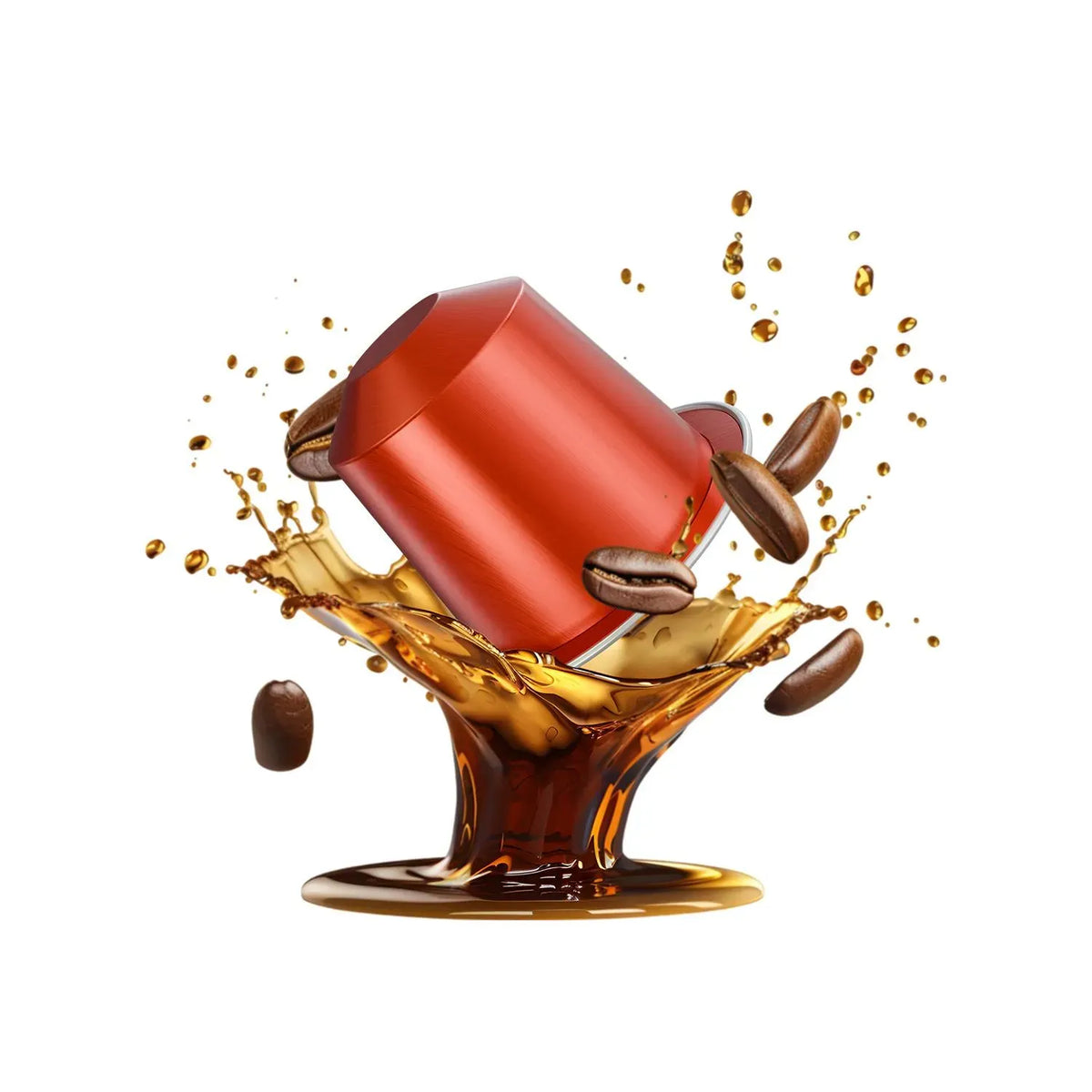 LePresso Aluminum Capsules for Nespresso Blended 10 pc Ethiopia Gold - Red – image 6