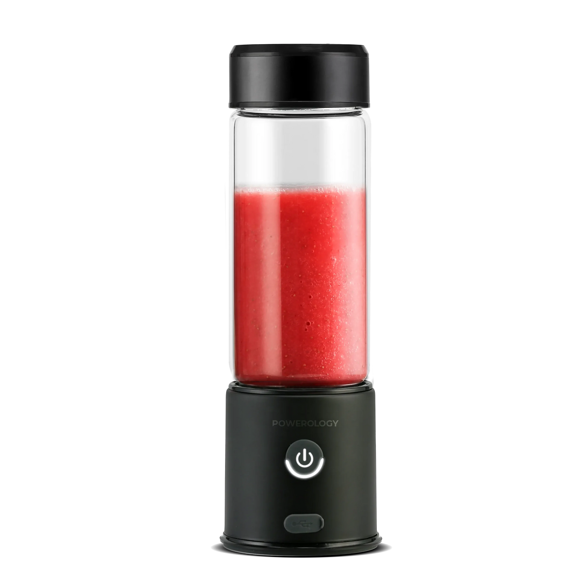 Powerology New 6 Blade Portable Juicer 450ml 126w Black – image 2