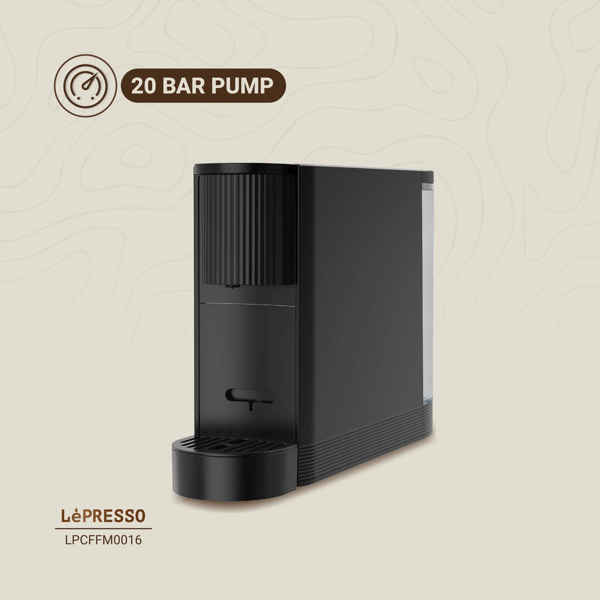 LePresso Automatic Capsule Coffee Maker Black – image 9