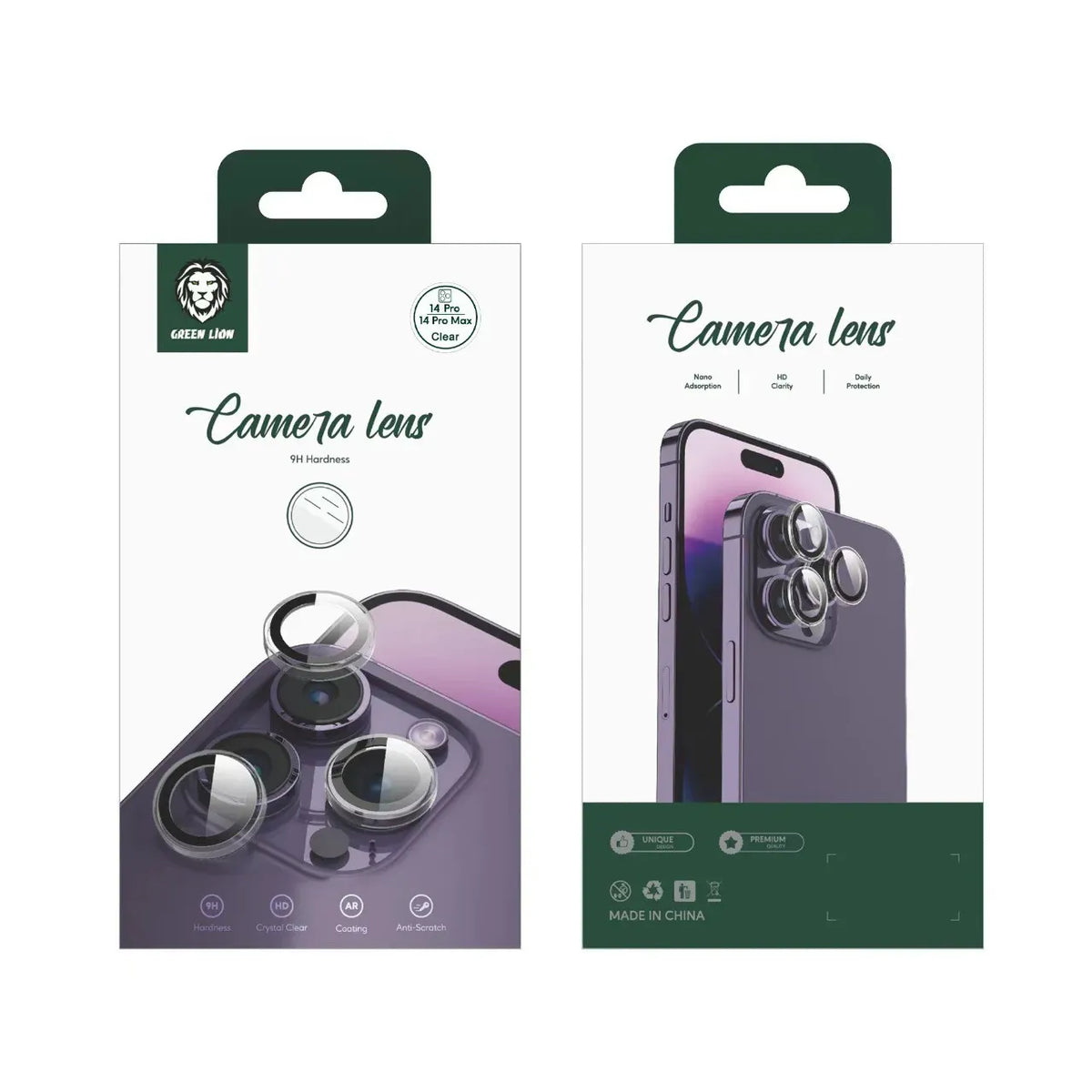 Green Lion Camera Lens Protection Iphone 14 Pro Pro Max Clear – image 7