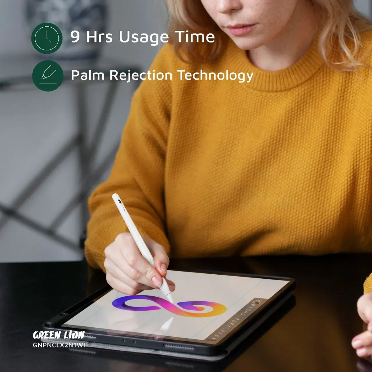 Green Lion Pencil X Universal Pen White – image 3