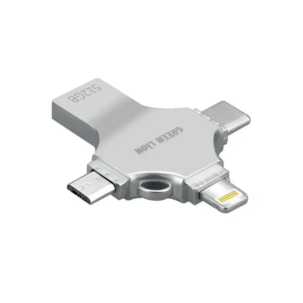Green Lion 4 in 1 USB Flash Drive 512gb – image 3