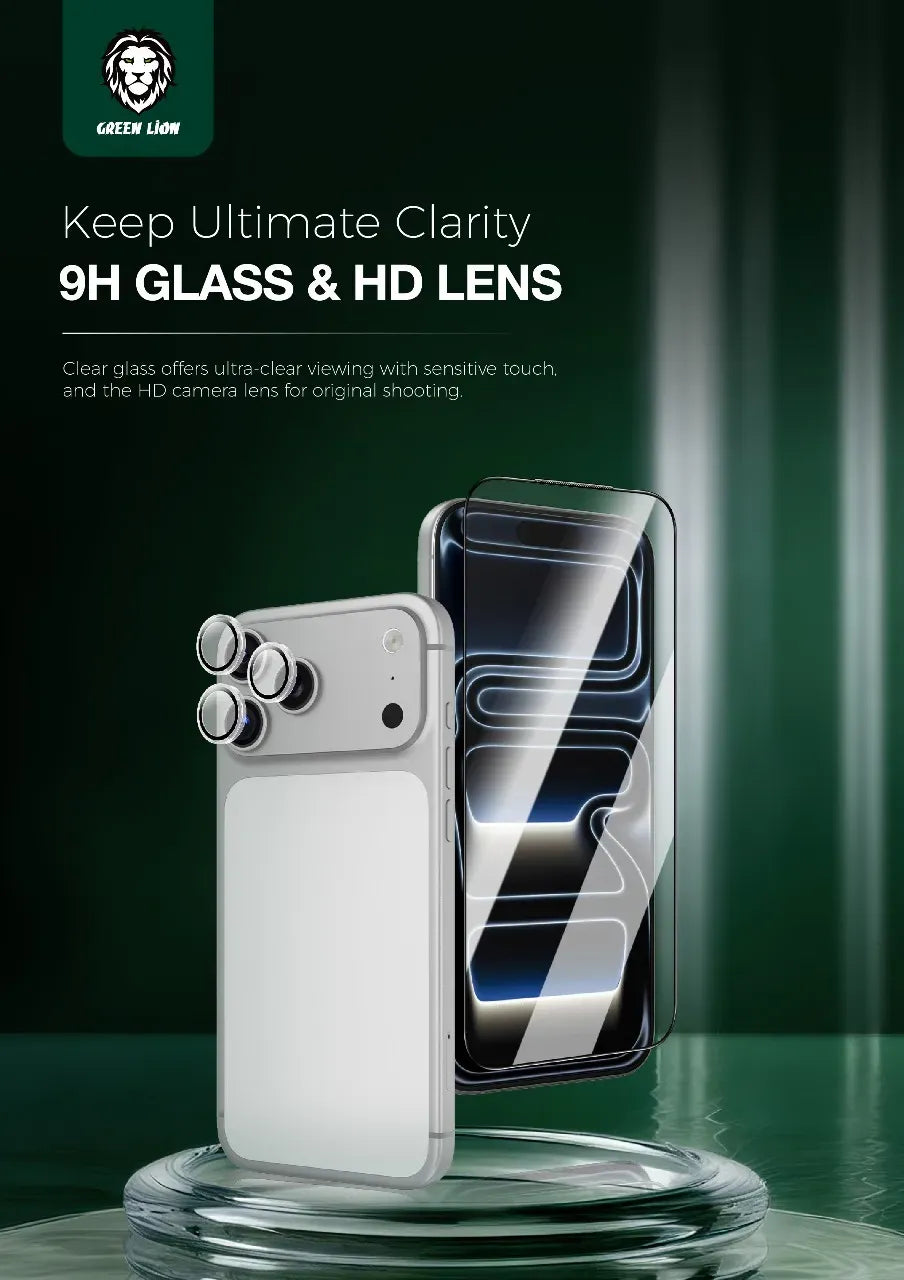 Green Lion 4 in 1 Combo For i Phone 17 - Clear – image 7