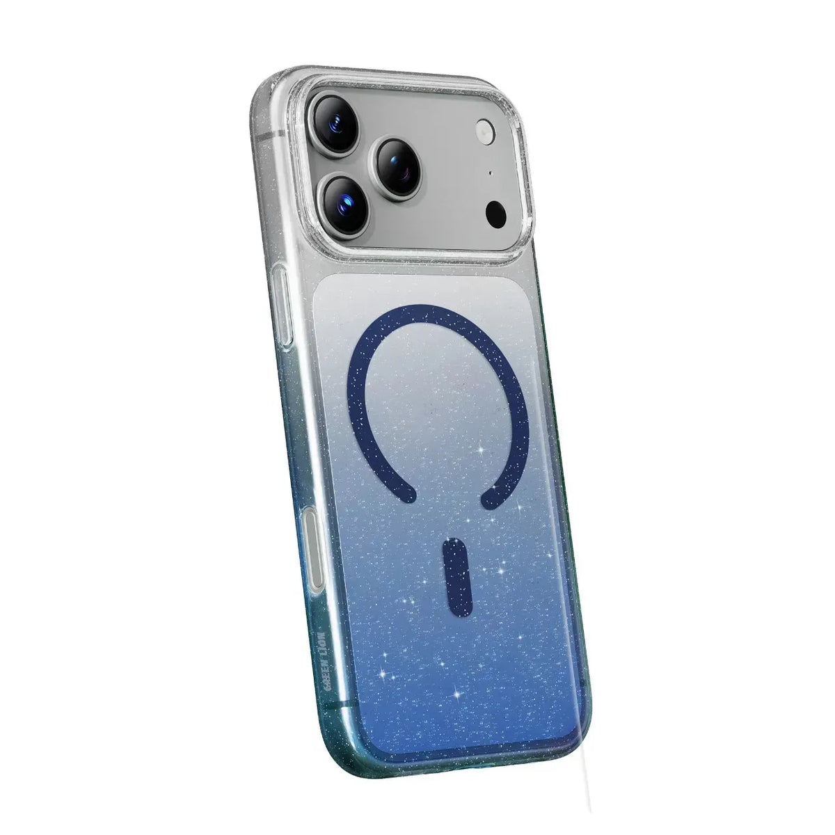 Green Lion Glitter MagSafe Case - Blue – image 3