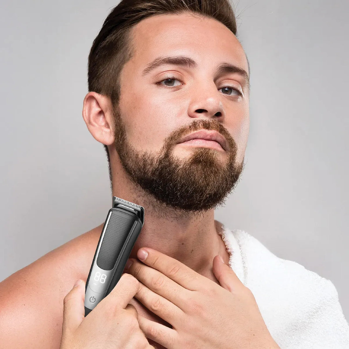 Green Lion 5 in 1 Grooming Set 600mAh Black – image 10