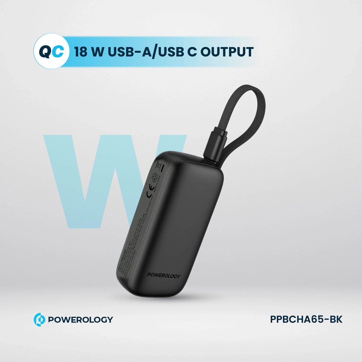 Powerology 5000 m Ah Power Bank - Black – image 10