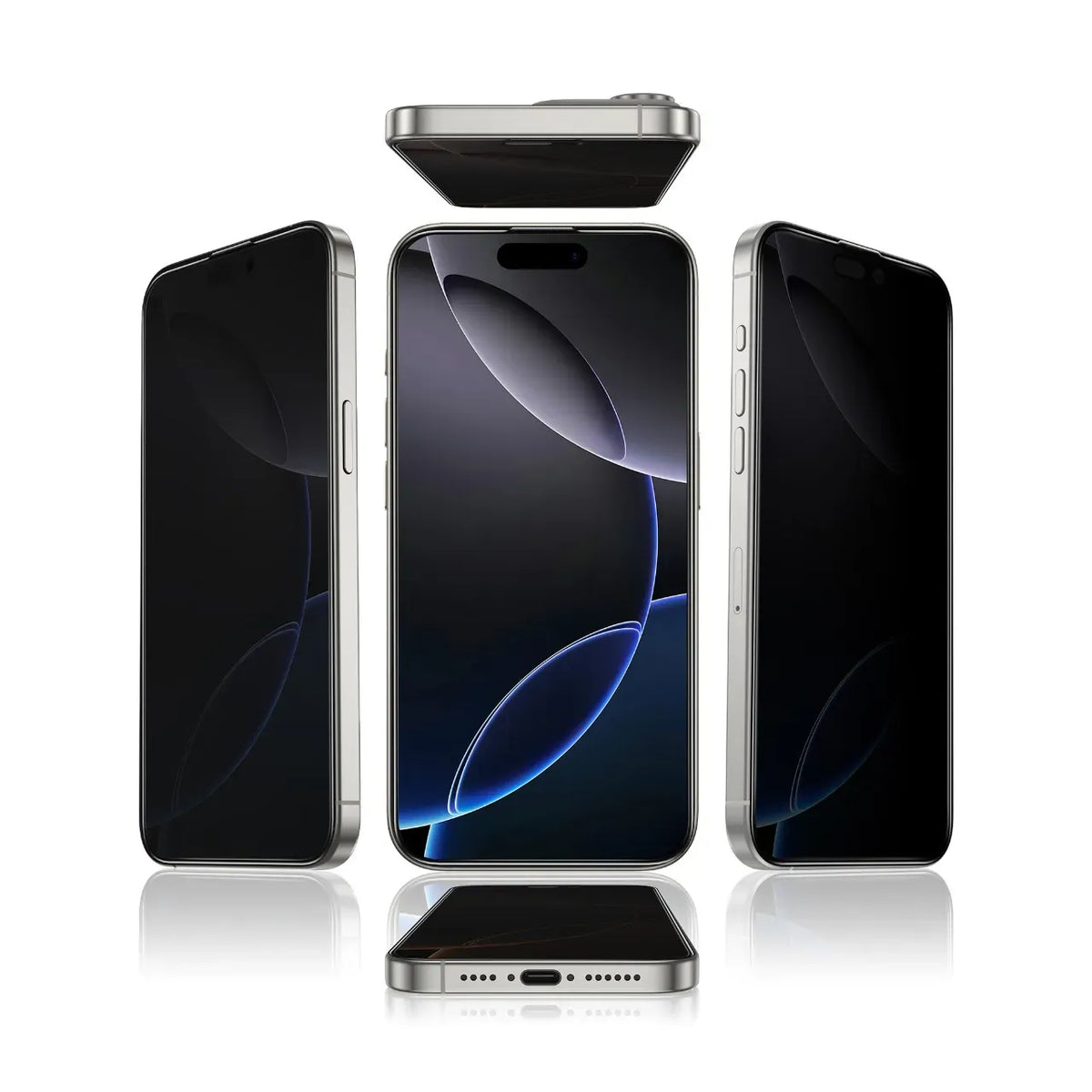 Green Lion ANTHONY 360° Privacy Screen Protector 4-Way Anti-Peeping Glass - Black Edge/Privacy – image 7