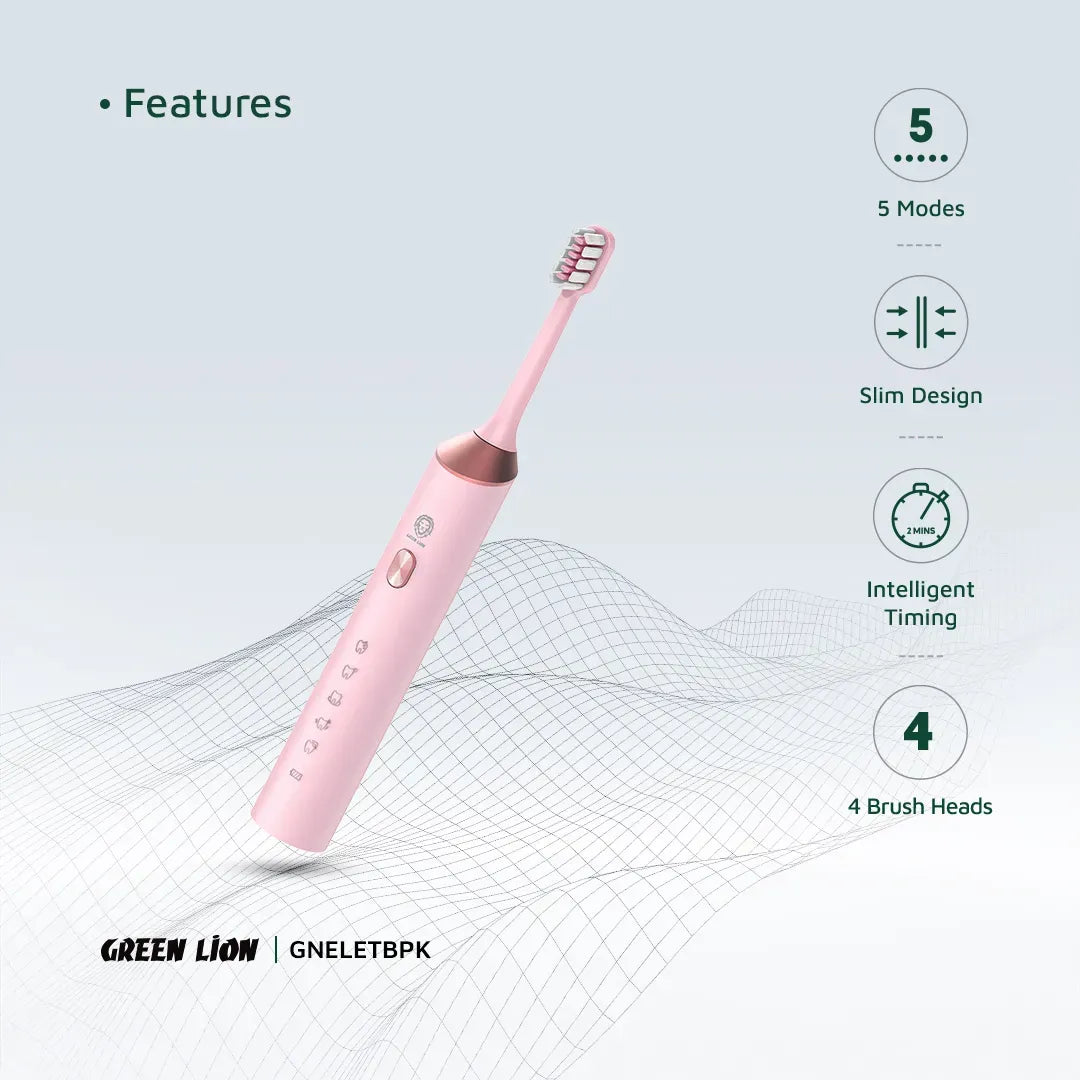 Green Electric Toothbrush - Pink – image 5