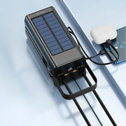 Green Lion Solar X 80000 m Ah Power Bank PD 20 W - Black