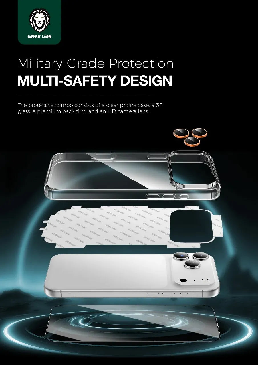 Green Lion 4 In 1 Defender Pack - OrangeTitanium – image 6