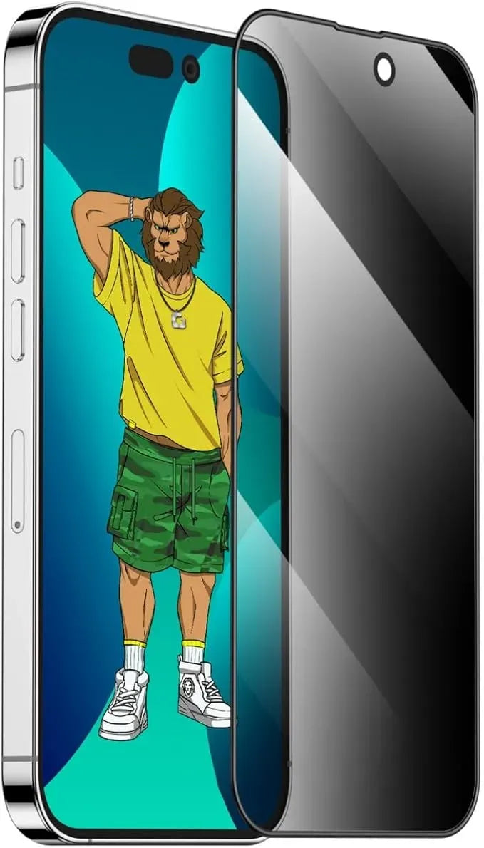 Green Lion 3 DSilicone Plus Screen Protector - Black Edge/Privacy – image 5