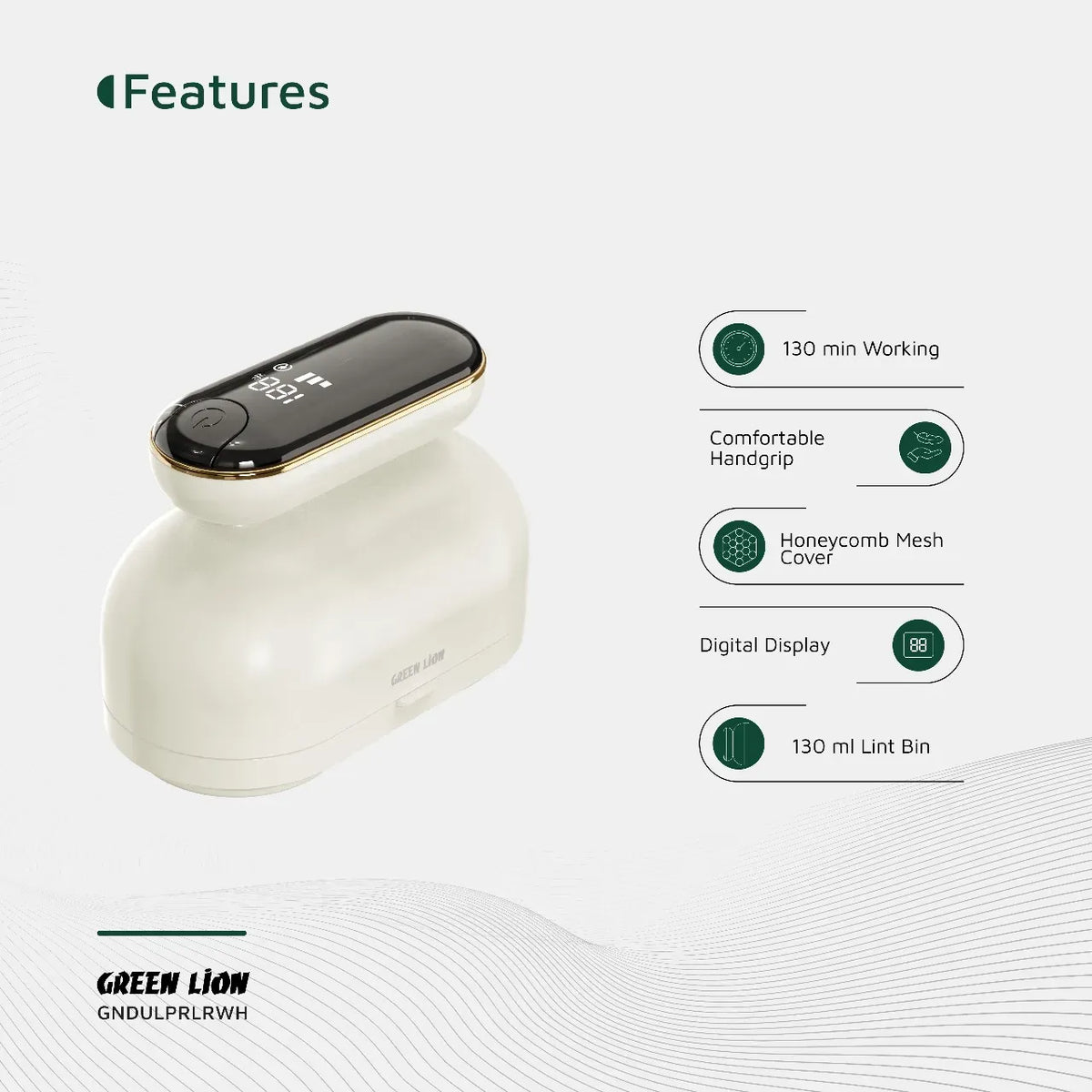 Green Lion Dualpro Digital Fabric Remover White – image 8