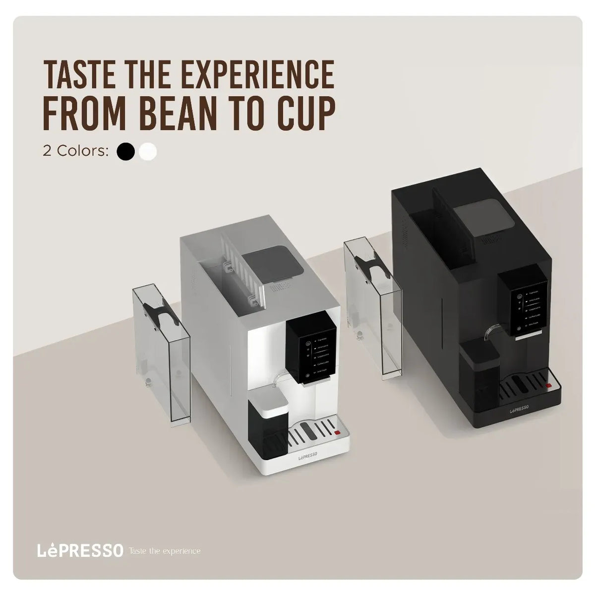 Lepresso Automatic Coffee Machine with Mobile App - Black – image 6