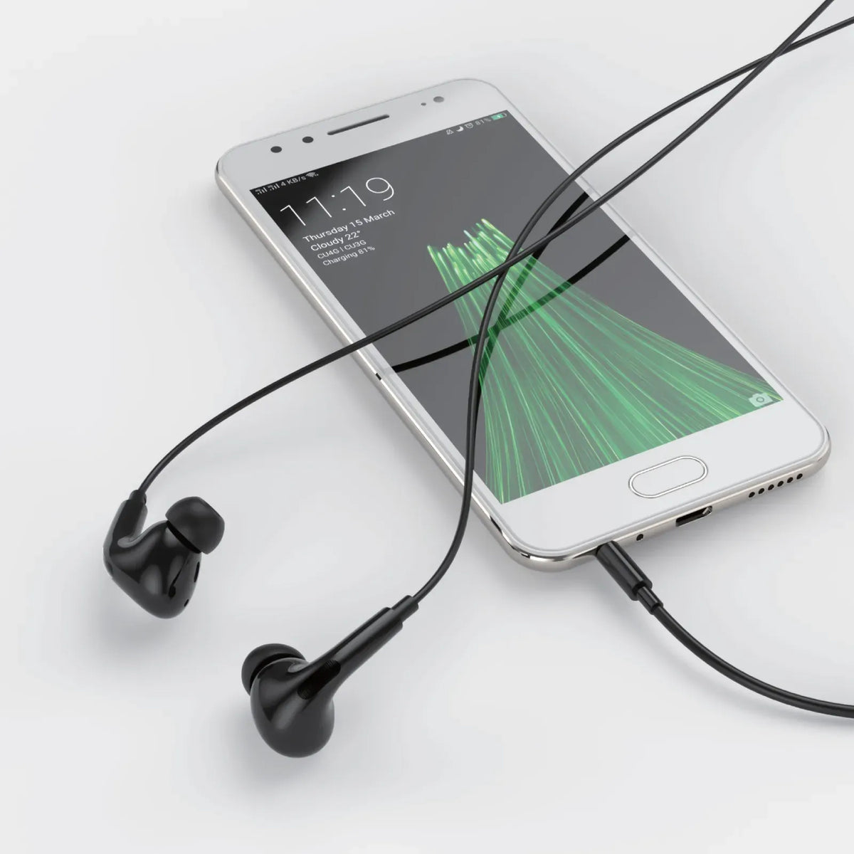 Green Lion Gl Stereo Pro Wire Control with Microphone Black – image 3