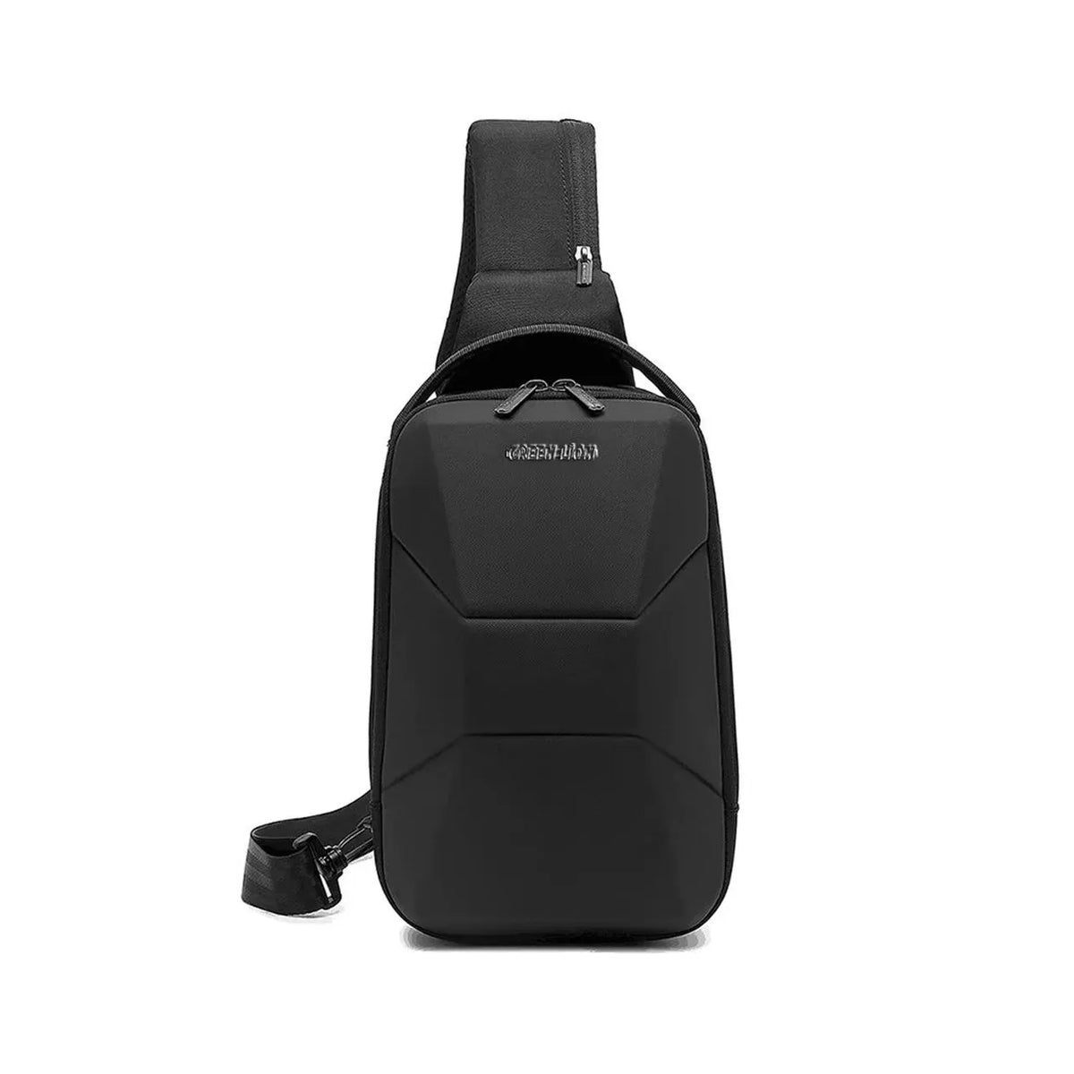 Green Lion Liverpool Crossbody Backpack - Black