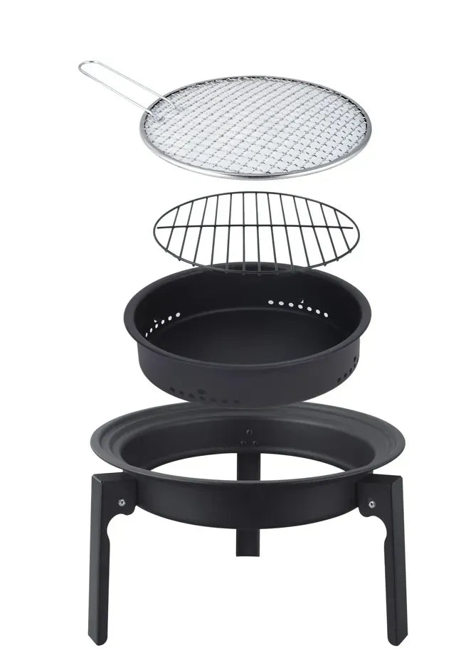 Green Lion Grill Sphere Foldable Bbq Grill Black – image 5
