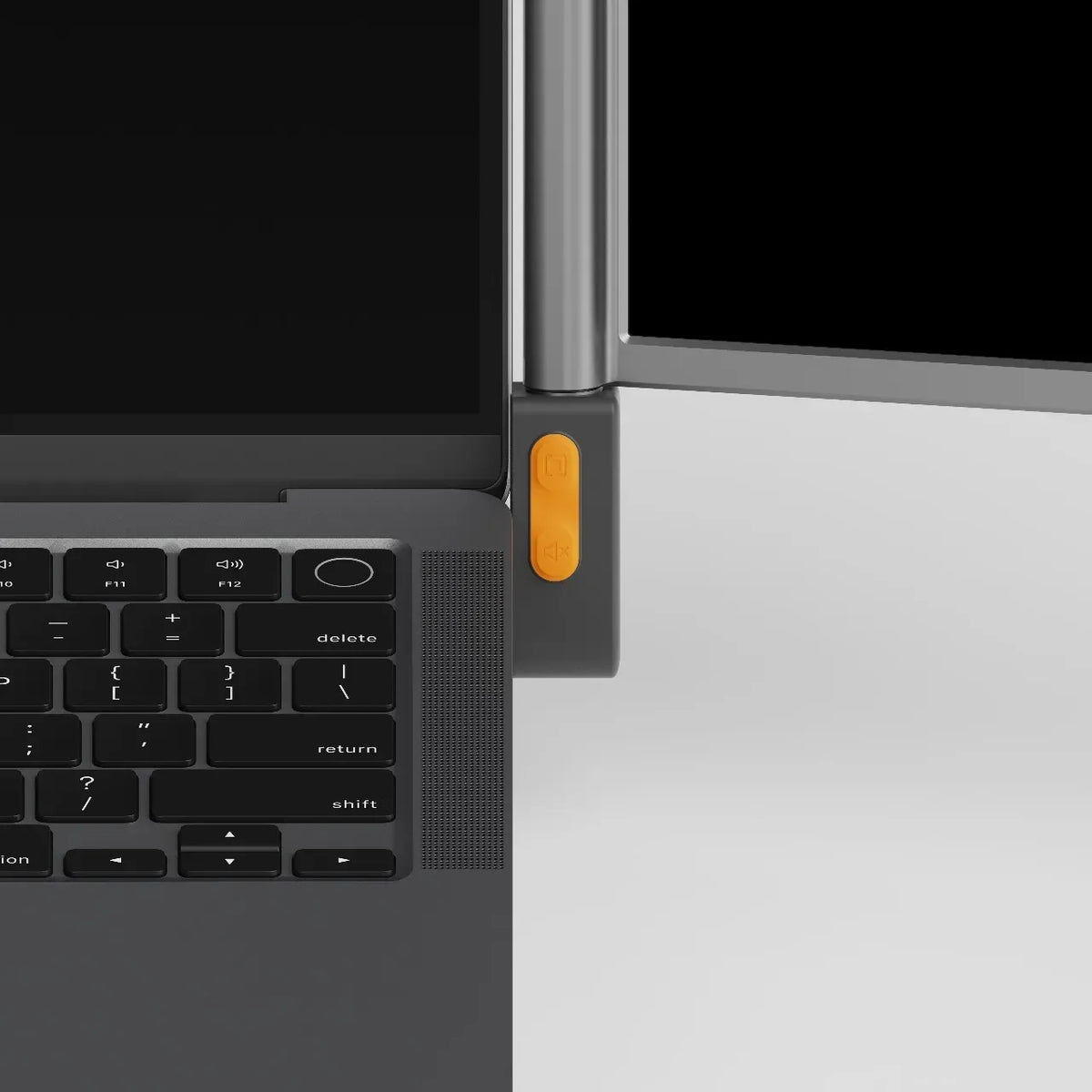 Powerology Portable Dual Screen Monitor Gray – image 3