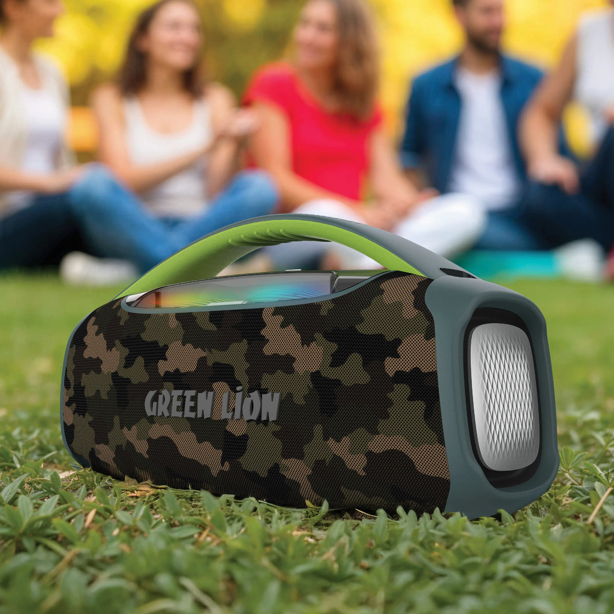 Green Lion Beam Pro Portable Speakerwith Microphone 120 W – image 3