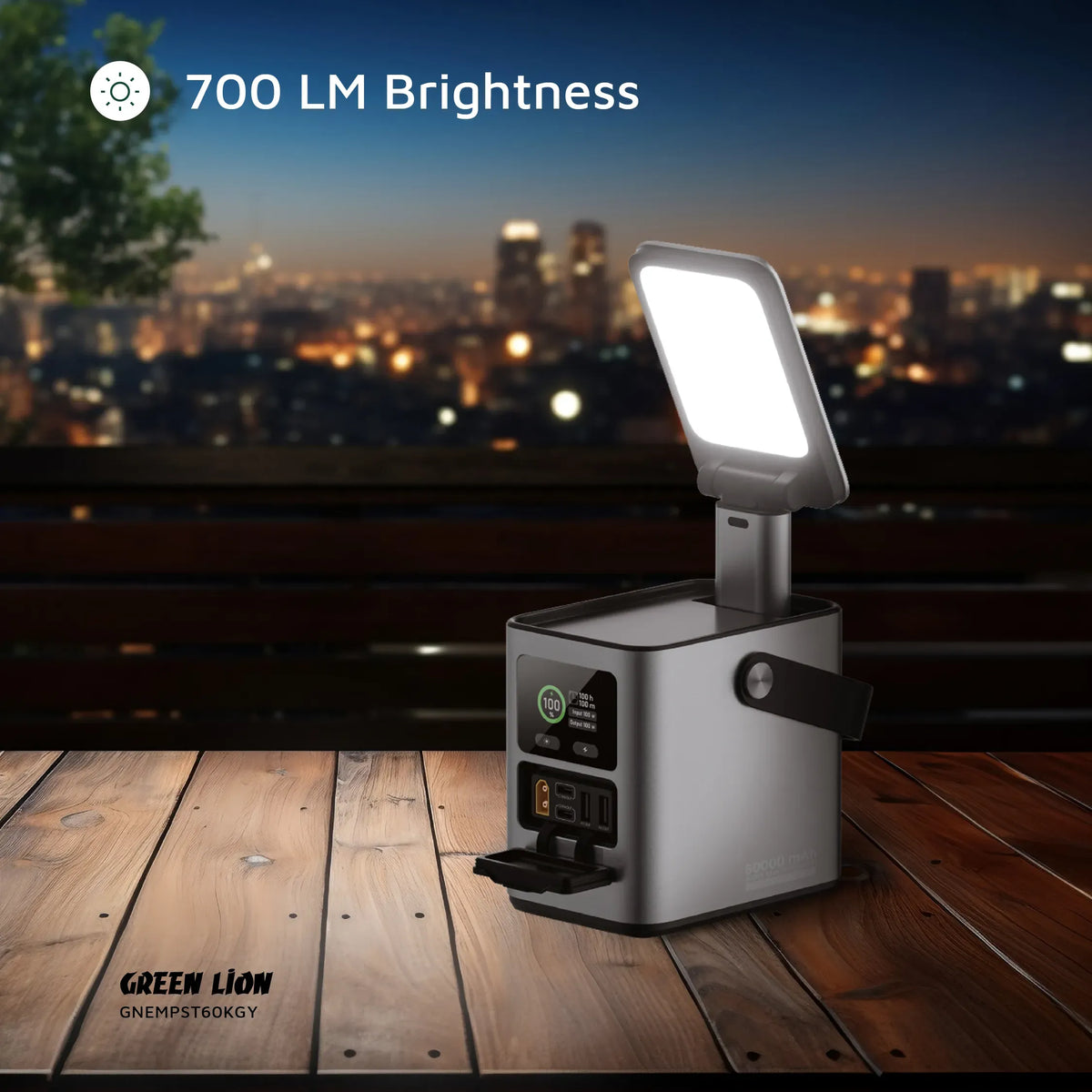 Green Lion Energy Max 60000mAh Power Station 230w Gray – image 11