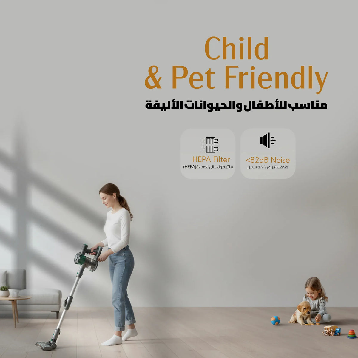 Green Lion Lite Vacuum Cleaner Cordless 150 W 12000 Pa - Gray – image 8